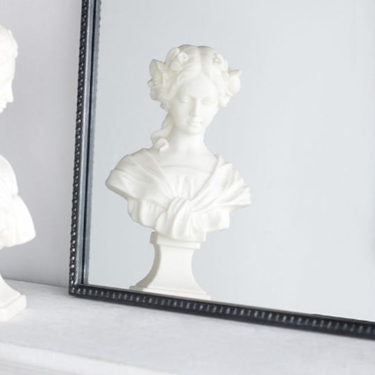Artekko Wandspiegel mit Schwarz Metallisch Rahmen 91.4x61cm 1Stück
