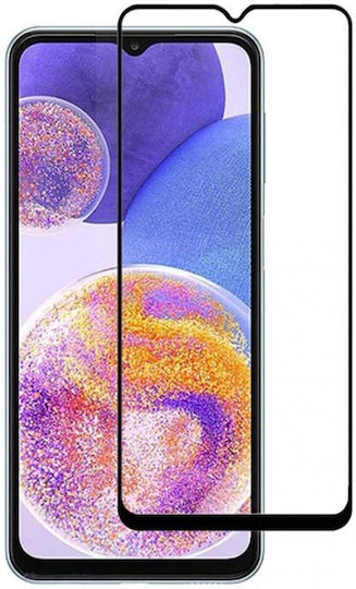 5D Full Face Tempered Glass Μαύρο (Moto G52)