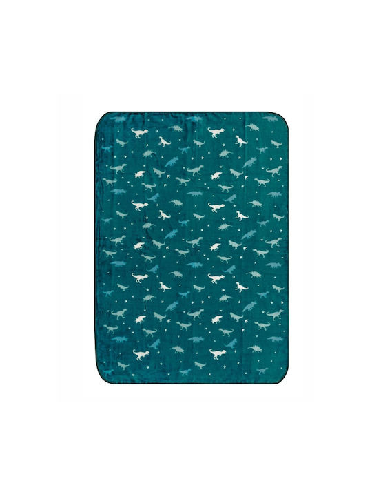 Kentia Blanket Velvet Loft Balur Petrol 160x220cm