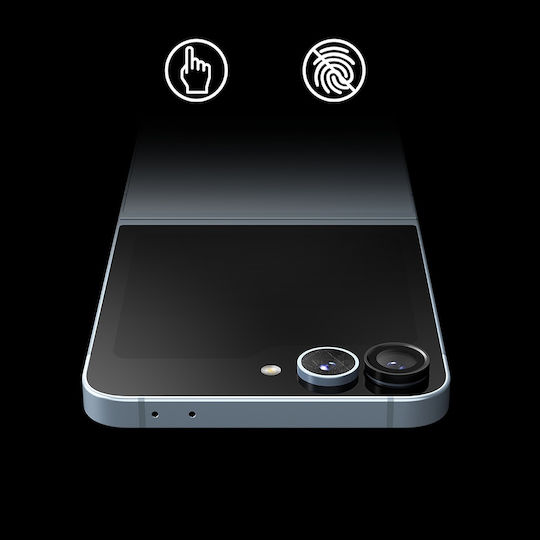Ringke Προστασία Κάμερας Tempered Glass Μαύρο για το Galaxy Z Flip6 / Z Flip7 FE
