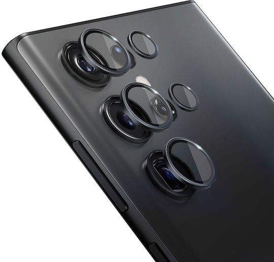 3MK Προστασία Κάμερας Μεμβράνη Μαύρο για το Galaxy S24 Ultra