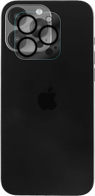 Volte-Tel 3d Curved Kameraschutz Gehärtetes Glas Black für das iPhone 16 Pro / 16 Pro Max