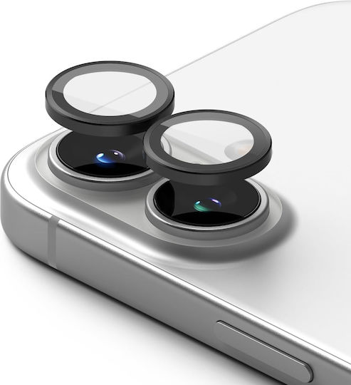 Vivid Προστασία Κάμερας Μεμβράνη Μαύρο για το iPhone 16, iPhone 16 Plus