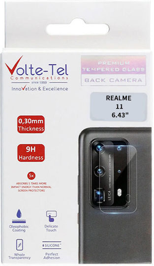 Volte-Tel Camera Protection Tempered Glass Black for the Realme 11 8356131