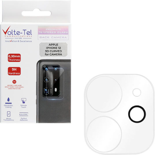 Volte-Tel Camera Protection Tempered Glass for the iPhone 12.