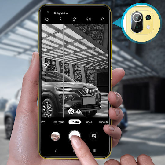 3MK Lens Προστασία Κάμερας Tempered Glass Διάφανο για το Xiaomi Mi 11 Lite 5G