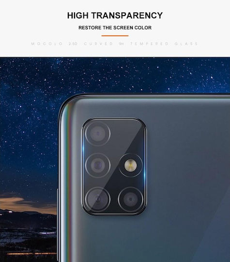 Mocolo Προστασία Κάμερας Tempered Glass Διάφανο για το Samsung Galaxy A51