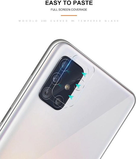 Mocolo Προστασία Κάμερας Tempered Glass Διάφανο για το Samsung Galaxy A51