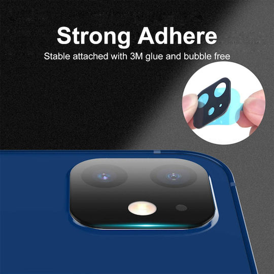 Techsuit Full Протектор за камера Закалено стъкло Черен за iPhone 11 Pro, iPhone 11 Pro Max