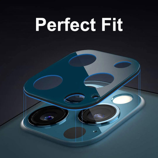 Techsuit Full Протектор за камера Закалено стъкло Черен за iPhone 11 Pro, iPhone 11 Pro Max