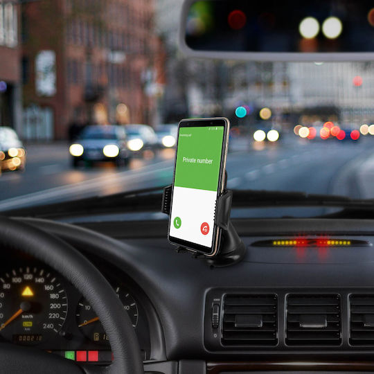 Universal Car Mount Suction Cup 360 ° Rotating Windshield Black