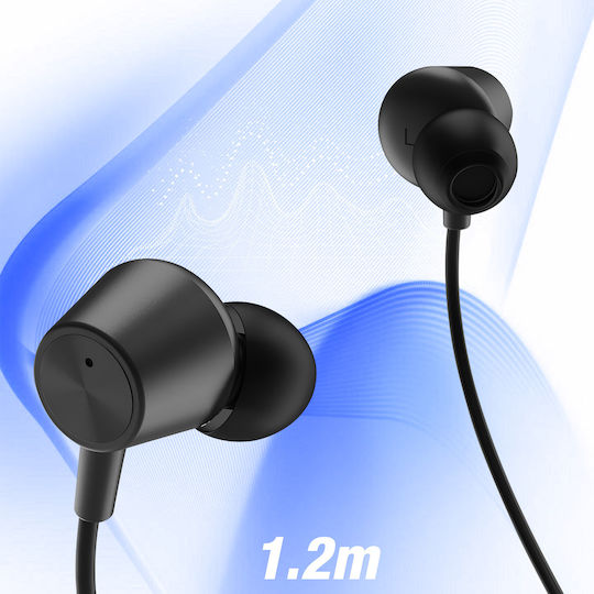 Слушалки Akashi Usb-c с намаляване на шума Черни