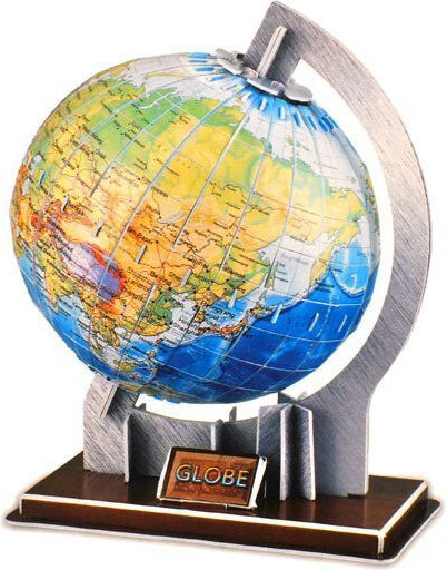 3d Spatial Globe Puzzle 49 Pieces Globe Puzzle Za0936