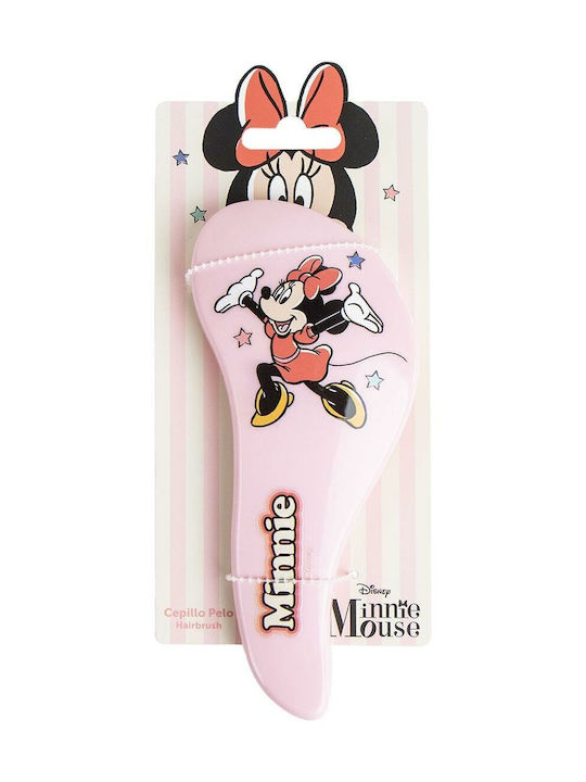 Βουρτσα Ξεμπερδεματος Minnie Mouse Κόκκινο 100 % Abs