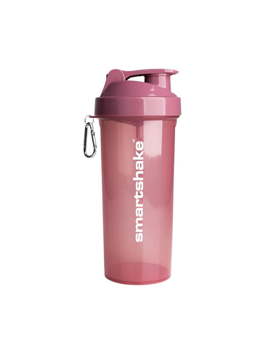 SmartShake Lite Shaker Πρωτεΐνης 1000ml Πλαστικό Ροζ
