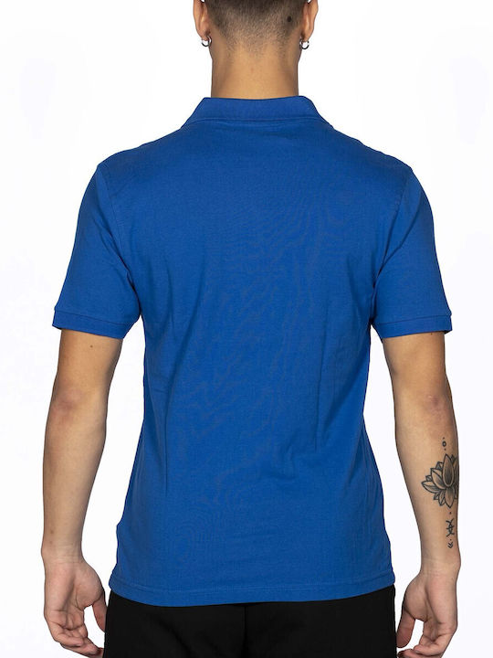 Team Farben Polo Sportliche Herrenblusen Kurzarm Blau