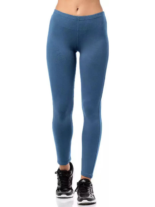 Women's Long Training Legging Blue