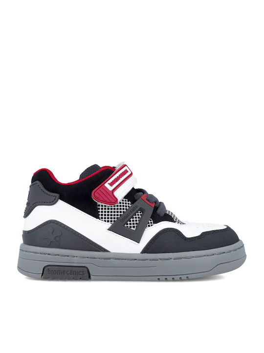 Kids Sneakers High with Scratch White