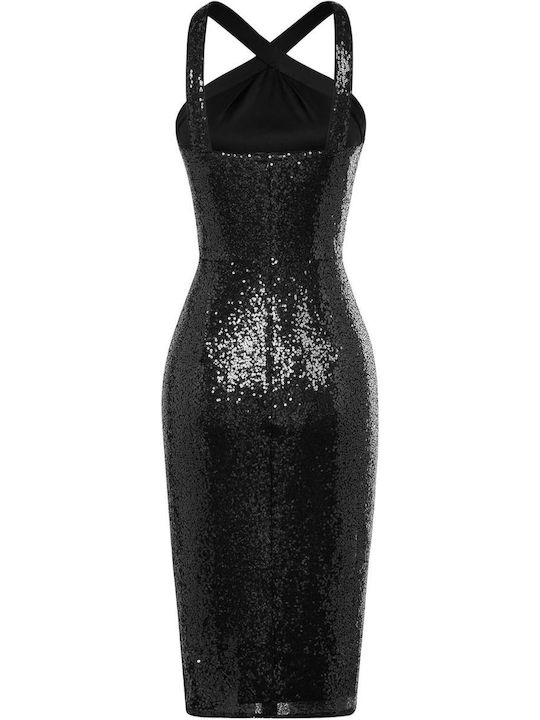 Belle Poque Rochie de Seară Black