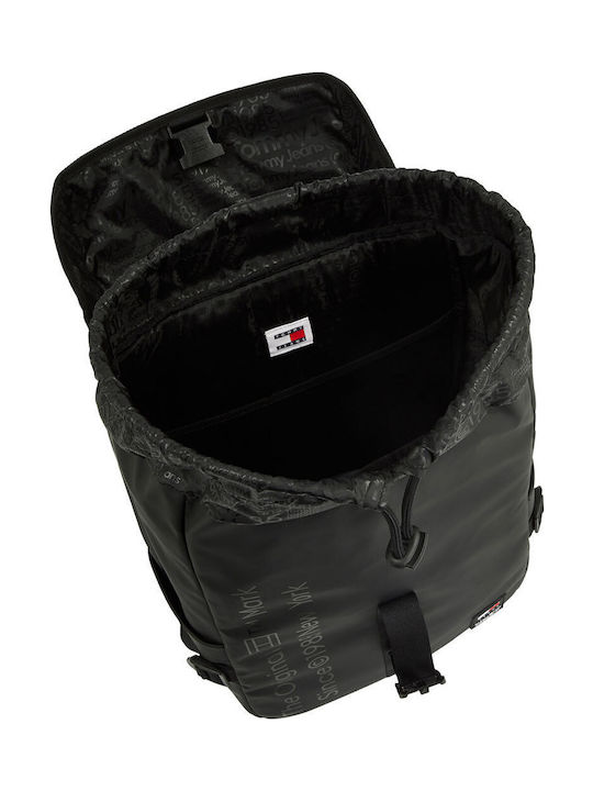 Tommy Hilfiger Essential Logo Flap 18lt Μαύρο