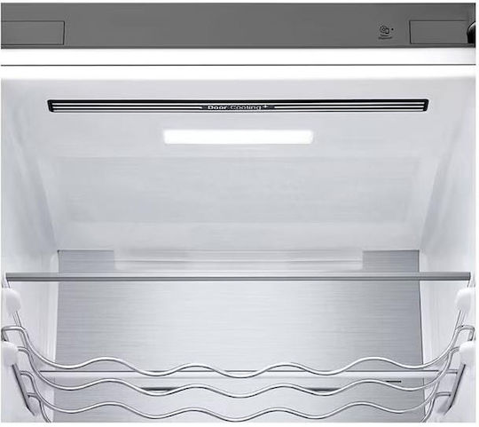 LG Combină frigorifică 386lt NoFrost Î203xL59.5xA68.2cm. Inox GBF7272DPY