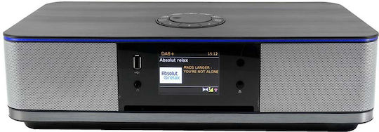 Soundmaster Dab+ Sistem Audio Portabil cu USB Bluetooth Radio CD MP3 Negru