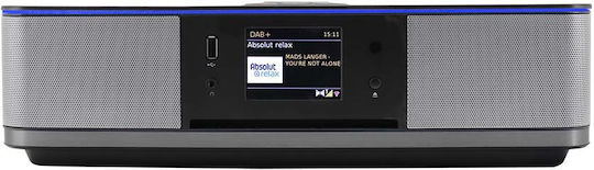 Soundmaster Dab+ Sistem Audio Portabil cu USB Bluetooth Radio CD MP3 Negru
