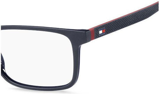 Tommy Hilfiger Plastic Eyeglass Frame Blue TH1786 FLL