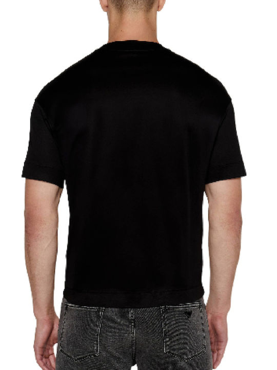 Emporio Armani Herren T-Shirt Kurzarm Schwarz