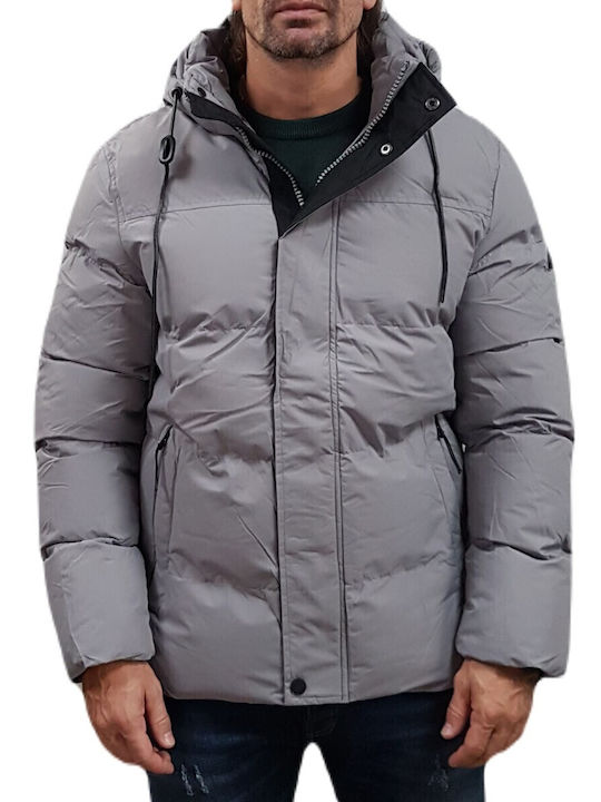 Winter Jacke Grey