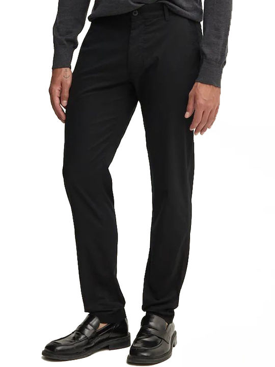 Trousers Chino Elastic in Slim Fit Ck Black