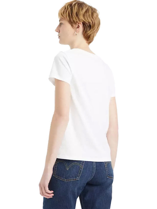 Women's T-shirt Floral White