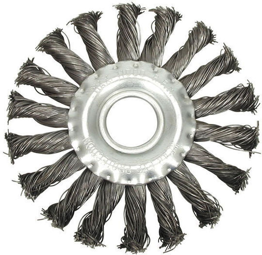 Scheibenbürste 115mm Geflochtener Draht