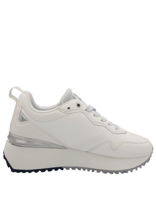 U.S. Polo Assn. Damen Anatomisch Sneakers Weiß