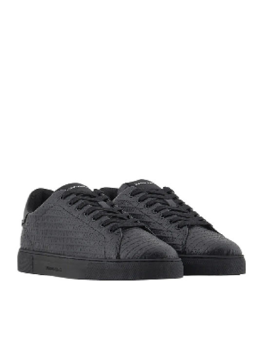 Emporio Armani Sneakers Μαύρα
