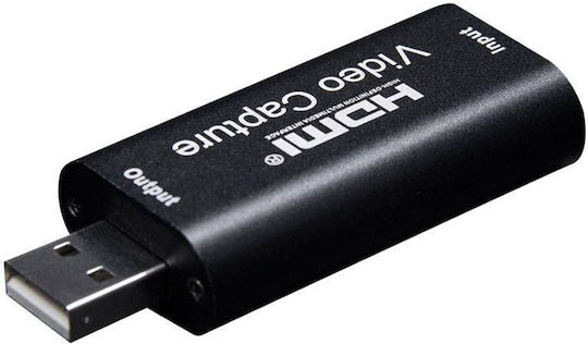 Microconnect Μετατροπέας HDMI / USB-A male σε HDMI / USB-A female 1τμχ