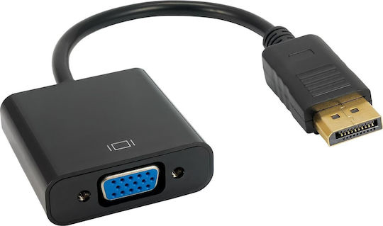 Akyga Converter VGA female to DisplayPort male 1pcs AK-AD-36