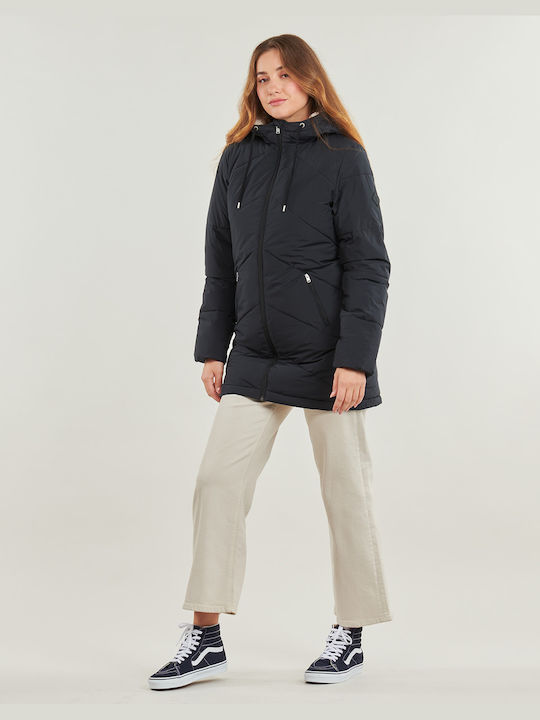 Roxy Women's Short Lifestyle Jacket for Winter Black