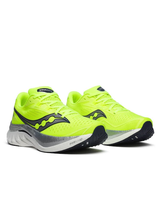 Saucony Endorphin Speed 4 Sport Shoes Running Citron / Navy Jaune