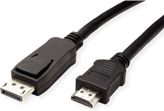 Value Cable HDMI male - HDMI male 2m Μαύρο