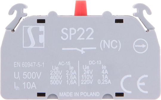 Spamel Întrerupător Magnetic Alb 1buc