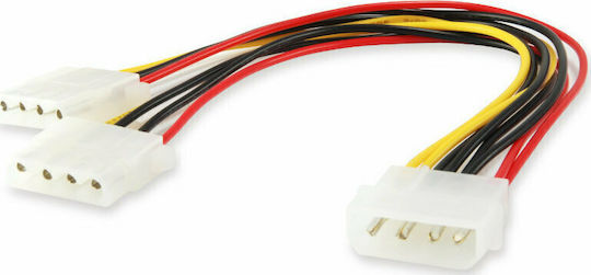 LogiLink Molex cu 4 pini - Molex cu 4 pini Cablu 0.2m Multicolor (CP0001)
