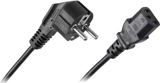 Cabletech Schuko - IEC C13 Cable 2m Μαύρο KPO2772-2