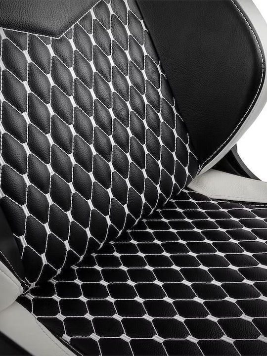 Noblechairs Epic Δερμάτινη Καρέκλα Gaming με Ρυθμιζόμενα Μπράτσα Black/White/Red