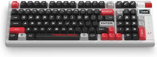 Marvo Monka Storm KG991W Ασύρματο Gaming Μηχανικό Πληκτρολόγιο με Jixian Blue διακόπτες και RGB φωτισμό (Αγγλικό US)