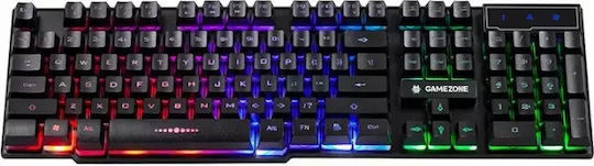 Tracer Gamezone Loccar Gaming Πληκτρολόγιο με RGB φωτισμό (Αγγλικό US)
