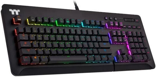 Thermaltake Level 20 GT Gaming Μηχανικό Πληκτρολόγιο με Cherry MX Blue διακόπτες και RGB φωτισμό (Αγγλικό US)
