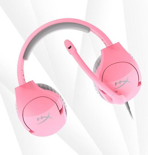 Cloud Stinger Over Ear Gaming Headset with Connection 3.5mm Pink