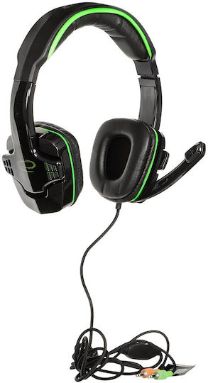 Esperanza Raven Über Ohr Gaming-Headset mit Verbindung 2x3,5mm Grün