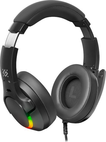 Defender Galaxy Pro Over Ear Gaming Headset cu conexiune USB Negru